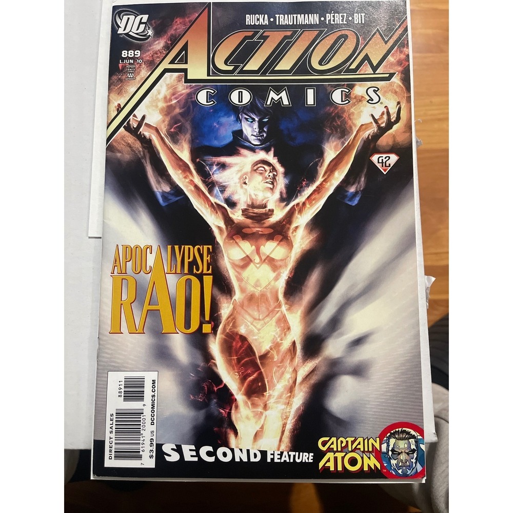 Action Comics 889 Superman Apocalypse Rao Captain Atom DC Comics Comic Book